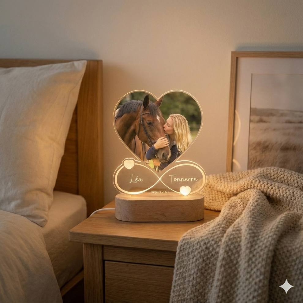 La Lampe Éternité - Lien Cavalier & Cheval