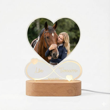 La Lampe Éternité - Lien Cavalier & Cheval