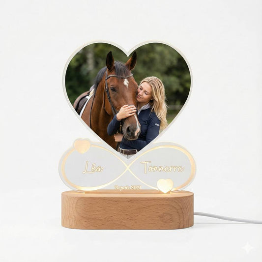 La Lampe Éternité - Lien Cavalier & Cheval