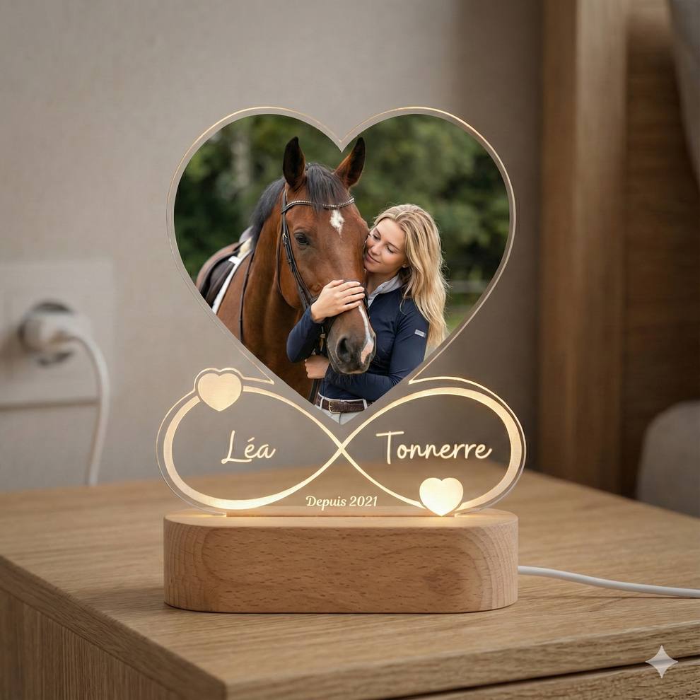 La Lampe Éternité - Lien Cavalier & Cheval