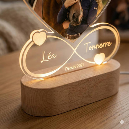 La Lampe Éternité - Lien Cavalier & Cheval