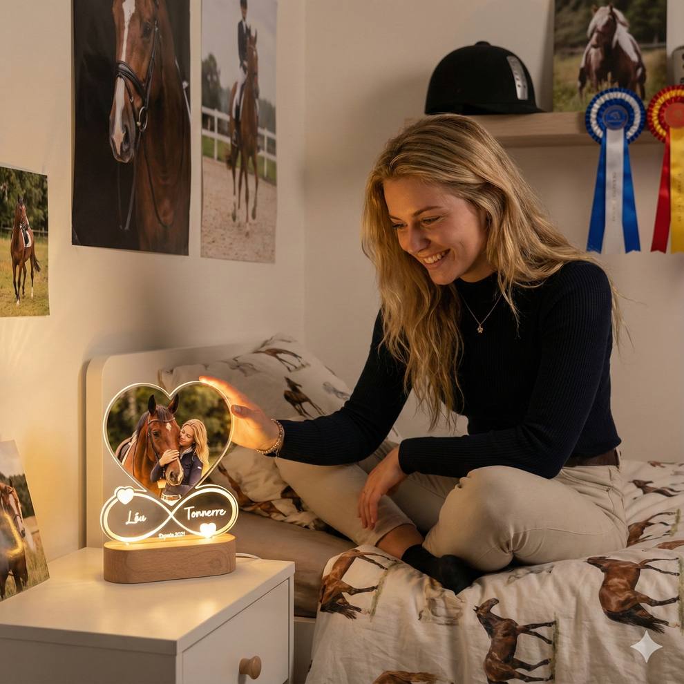 La Lampe Éternité - Lien Cavalier & Cheval