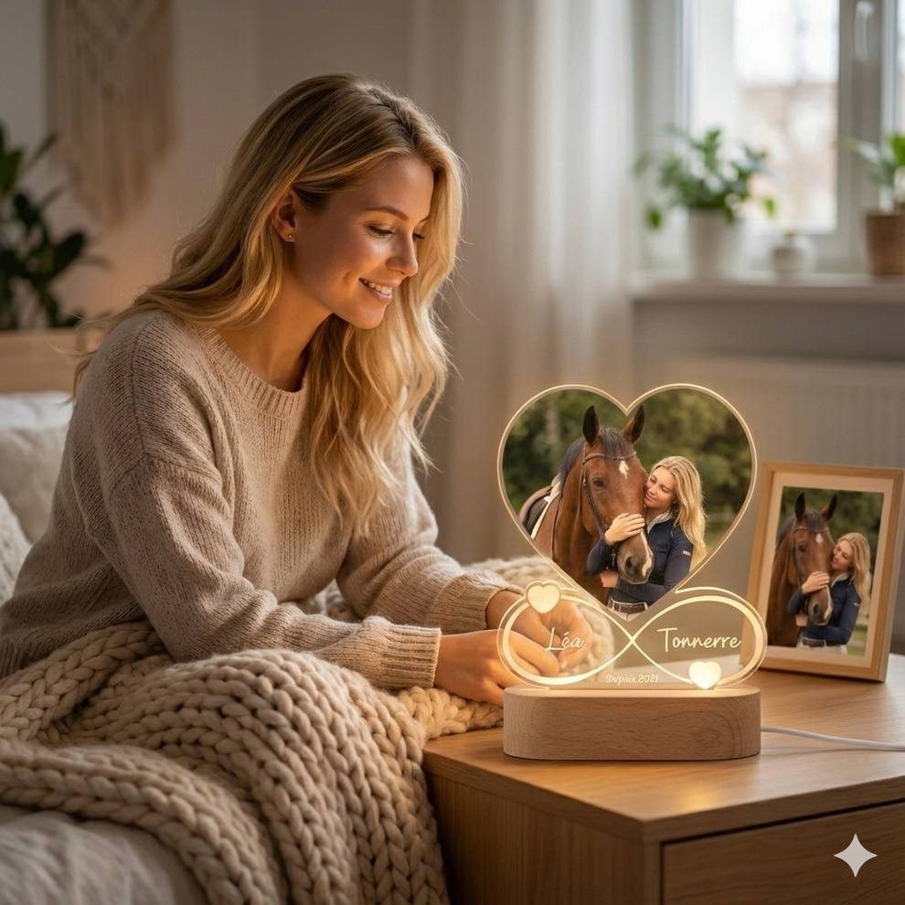 La Lampe Éternité - Lien Cavalier & Cheval